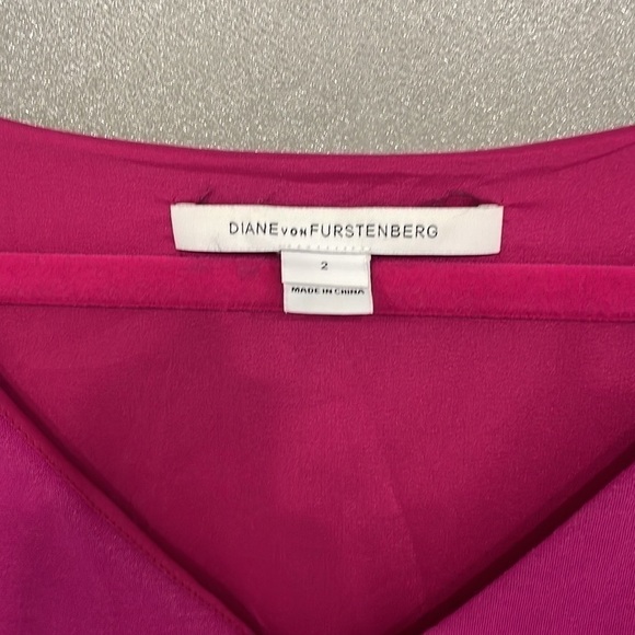 Diane Von Furstenbeıyı Sheath Cocktail Work Dress Size 2 - Picture 4 of 9